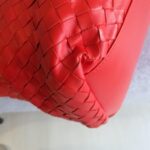 Bottega Veneta Zipper Shoulder Bag Red Nappa Leather/Suede Lining with Brunito Finish/Silver Hardware #TYKL-54 - Image 16