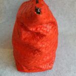 Bottega Veneta Zipper Shoulder Bag Red Nappa Leather/Suede Lining with Brunito Finish/Silver Hardware #TYKL-54 - Image 8