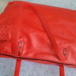 Bottega Veneta Zipper Shoulder Bag Red Nappa Leather/Suede Lining with Brunito Finish/Silver Hardware #TYKL-54 - Image 23