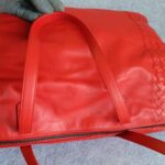 Bottega Veneta Zipper Shoulder Bag Red Nappa Leather/Suede Lining with Brunito Finish/Silver Hardware #TYKL-54 - Image 24
