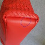 Bottega Veneta Zipper Shoulder Bag Red Nappa Leather/Suede Lining with Brunito Finish/Silver Hardware #TYKL-54 - Image 19