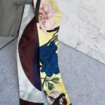 C.dior Mitzah Twilly Multicolor Flower Printed Silk #TSLT-12 - Image 5