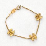 Chanel Bracelet Gold Plated With Crystal #KRLR-3 - Image 3
