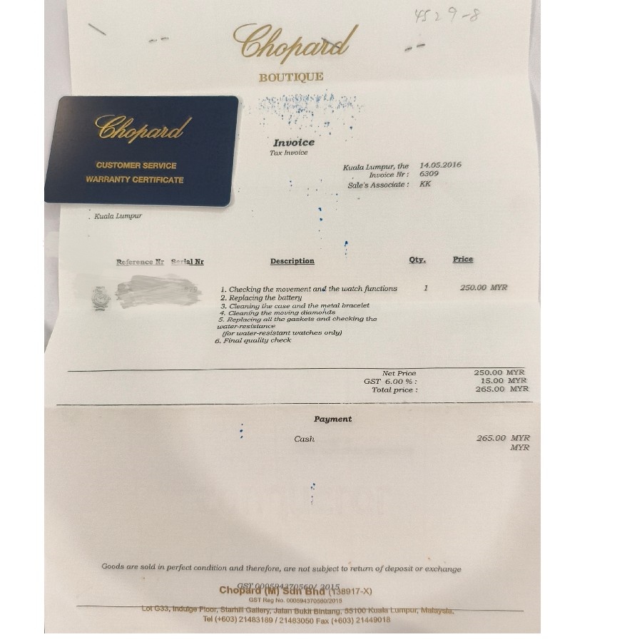 Chopard Happy Spot Quartz Stainless Steel Watch #KYUR-8 (2)