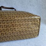 Fendi Vintage Bag Brown Coated Canvas with Leather and Gold Hardware Bag #TSTT-10 - Image 13