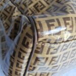 Fendi Vintage Bag Brown Coated Canvas with Leather and Gold Hardware Bag #TSTT-10 - Image 14