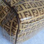 Fendi Vintage Bag Brown Coated Canvas with Leather and Gold Hardware Bag #TSTT-10 - Image 16