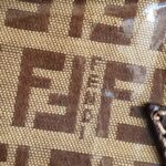 Fendi Vintage Bag Brown Coated Canvas with Leather and Gold Hardware Bag #TSTT-10 - Image 23