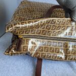 Fendi Vintage Bag Brown Coated Canvas with Leather and Gold Hardware Bag #TSTT-10 - Image 10