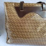 Fendi Vintage Bag Brown Coated Canvas with Leather and Gold Hardware Bag #TSTT-10 - Image 3