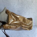 Fendi Vintage Bag Brown Coated Canvas with Leather and Gold Hardware Bag #TSTT-10 - Image 7