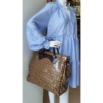 Fendi Vintage Bag Brown Coated Canvas with Leather and Gold Hardware Bag #TSTT-10 - Image 34