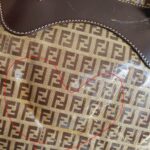 Fendi Vintage Bag Brown Coated Canvas with Leather and Gold Hardware Bag #TSTT-10 - Image 26
