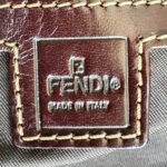 Fendi Vintage Bag Brown Coated Canvas with Leather and Gold Hardware Bag #TSTT-10 - Image 25
