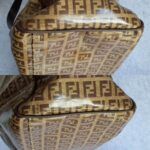 Fendi Vintage Bag Brown Coated Canvas with Leather and Gold Hardware Bag #TSTT-10 - Image 18