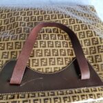 Fendi Vintage Bag Brown Coated Canvas with Leather and Gold Hardware Bag #TSTT-10 - Image 20