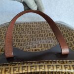 Fendi Vintage Bag Brown Coated Canvas with Leather and Gold Hardware Bag #TSTT-10 - Image 21