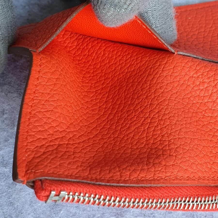 Hermès Orange H Togo Dogon Compact Wallet Palladium Hardware, 2008 And  Jaune D'Or Chèvre Mini Bearn Wallet Palladium Hardware, 2016 Available For  Immediate Sale At Sotheby's