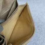 Jimmy Choo Clutch Brown Suede Leather with Python Skin and Gold Plated Hardware #TYKL-29 - Image 19