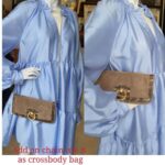 Jimmy Choo Clutch Brown Suede Leather with Python Skin and Gold Plated Hardware #TYKL-29 - Image 25