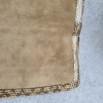 Jimmy Choo Clutch Brown Suede Leather with Python Skin and Gold Plated Hardware #TYKL-29 - Image 6