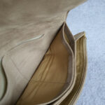 Jimmy Choo Clutch Brown Suede Leather with Python Skin and Gold Plated Hardware #TYKL-29 - Image 24