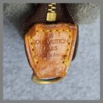 LV Pouch Brown Monogram Coated Canvas with Gold Hardware #YECR-27 - Image 11