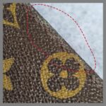 LV Pouch Brown Monogram Coated Canvas with Gold Hardware #YECR-27 - Image 10