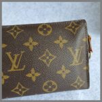 LV Pouch Brown Monogram Coated Canvas with Gold Hardware #YECR-27 - Image 5