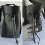 LV Shoulder Bag Black Leather with Gold Hardware #TSSK-1 - Image 16