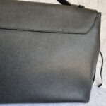 LV Shoulder Bag Black Leather with Gold Hardware #TSSK-1 - Image 6