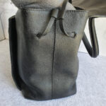 LV Shoulder Bag Black Leather with Gold Hardware #TSSK-1 - Image 7