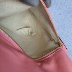 Loewe Wedge Clutch Candy Pink Nappa Calf Leather with Gold Hardware #TYKL-55 - Image 21