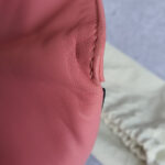 Loewe Wedge Clutch Candy Pink Nappa Calf Leather with Gold Hardware #TYKL-55 - Image 13