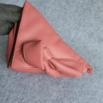 Loewe Wedge Clutch Candy Pink Nappa Calf Leather with Gold Hardware #TYKL-55 - Image 3