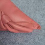 Loewe Wedge Clutch Candy Pink Nappa Calf Leather with Gold Hardware #TYKL-55 - Image 5