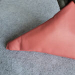 Loewe Wedge Clutch Candy Pink Nappa Calf Leather with Gold Hardware #TYKL-55 - Image 7