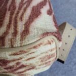 Mulberry Alexa Off white/Maroon Raffia with Leather and Black Hardware #TSEY-6 - Image 18