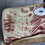 Mulberry Alexa Off white/Maroon Raffia with Leather and Black Hardware #TSEY-6 - Image 20