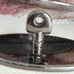 Mulberry Alexa Off white/Maroon Raffia with Leather and Black Hardware #TSEY-6 - Image 27