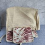 Mulberry Alexa Off white/Maroon Raffia with Leather and Black Hardware #TSEY-6 - Image 34