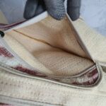 Mulberry Alexa Off white/Maroon Raffia with Leather and Black Hardware #TSEY-6 - Image 30