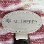 Mulberry Alexa Off white/Maroon Raffia with Leather and Black Hardware #TSEY-6 - Image 29