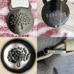 Mulberry Alexa Off white/Maroon Raffia with Leather and Black Hardware #TSEY-6 - Image 28