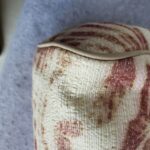 Mulberry Alexa Off white/Maroon Raffia with Leather and Black Hardware #TSEY-6 - Image 14