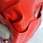 Tod's Mini G-Line Bag Red Coated Canvas with Silver Hardware #TSTT-9 - Image 14