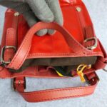 Tod's Mini G-Line Bag Red Coated Canvas with Silver Hardware #TSTT-9 - Image 19