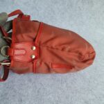 Tod's Mini G-Line Bag Red Coated Canvas with Silver Hardware #TSTT-9 - Image 29