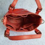 Tod's Mini G-Line Bag Red Coated Canvas with Silver Hardware #TSTT-9 - Image 21
