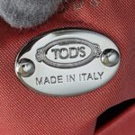 Tod's Mini G-Line Bag Red Coated Canvas with Silver Hardware #TSTT-9 - Image 24